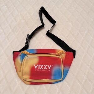 Tie Dye Fanny Pack Vizzy Hard Seltzer Multi Color NWT